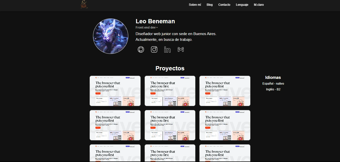 Building My First Developer Portfolio: Research, Design, and Code