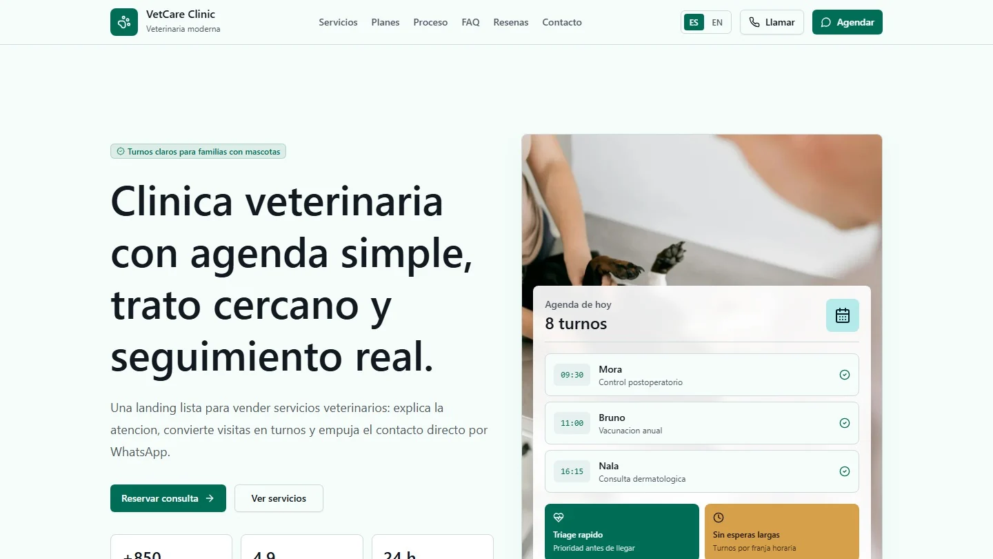 Preview of VetCare Clinic